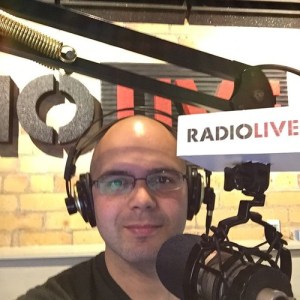 Studio selfie. As is the fashion of the time. 