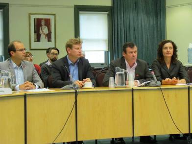 Waitemata Local Board presenting to the Governing Body Budget Committee on the LTP